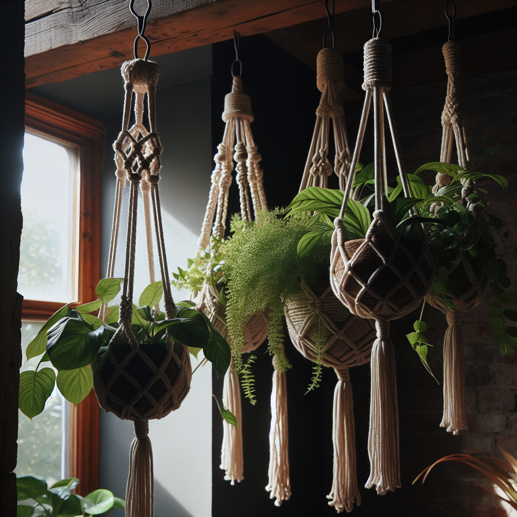 Macrame Plant Hangers