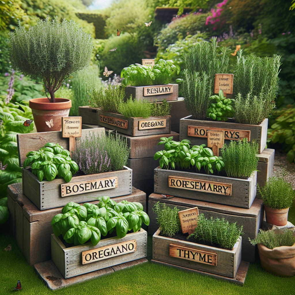 Herb Planter Boxes