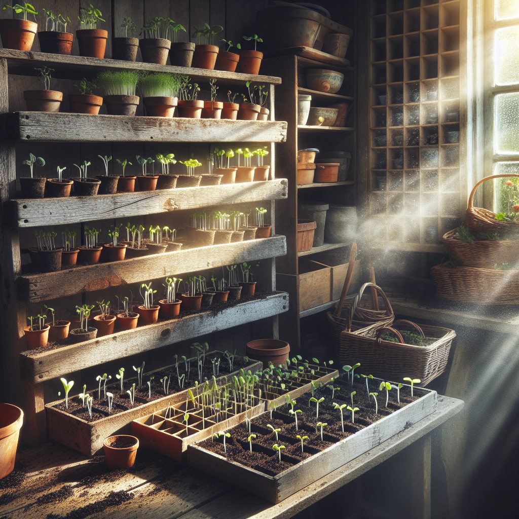 Seedling Shelves